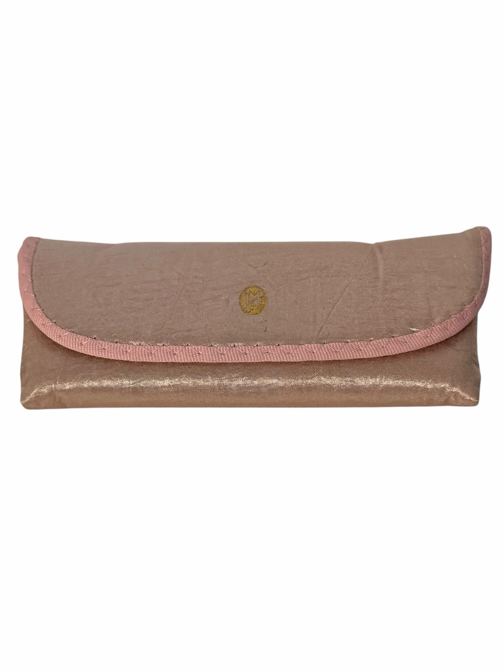 Jessica McClintock Pink Soft Glasses Case Cloth Flip Top Women Eyewear